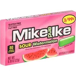 Драже Mike and Ike Sour watermelon Кислий кавун 22 г
