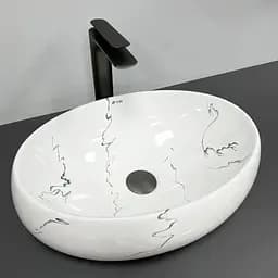 Умивальник VBI Veneto marmo накладний VBI-012807, Мармур