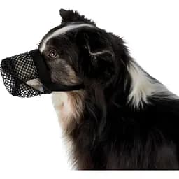 Намордник-сітка для собак Trixie для захисту від отрути L чорна (17595)