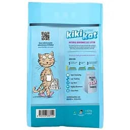 Бентонітовий наповнювач для котячого туалету KikiKat Cat Litter Mountain Fresh, 5 л - мініатюра 2