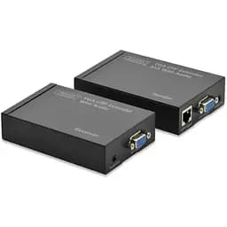 Подовжувач Digitus VGA через UTP, встановлений макс. 1920x1200, 0-70°C, 300 м, teh0013679