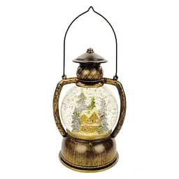 Лампа новорічна Будиночок у лісі