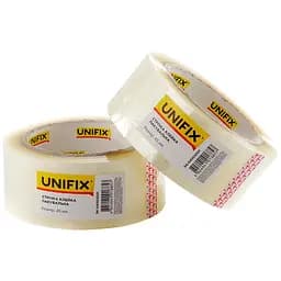 Скотч односторонній Unifix 45 мм x 120 м x 40 мкм прозорий (в упаковці 3 шт.)