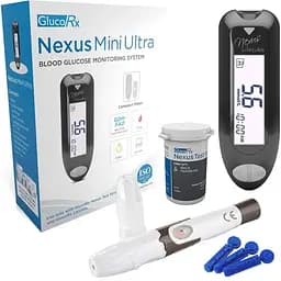 Система мониторинга уровня глюкозы в крови GlucoRx Nexus Mini Ultra