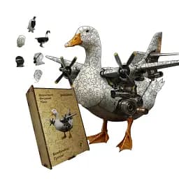 Деревянный пазл Бомбомбини Гуссини, А1, Деревянная коробка 500+ элементов