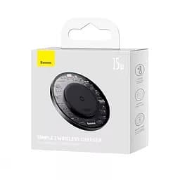 Бездротовий ЗП Baseus Simple 2 15 W CCJJ050001 + Кабель Type-C To Type-C 24 W (1m) - мініатюра 4