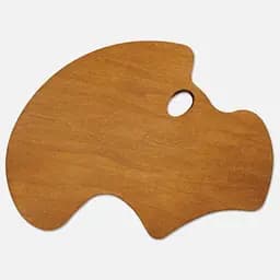 Палитра профессиональная Jardin Arti, овальная для правши (52х45,7)