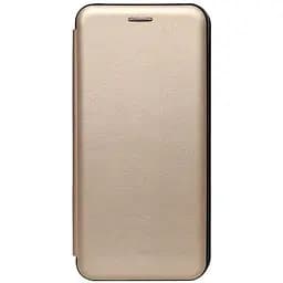 Чохол-накладка Toto Book Rounded Leather Case Samsung Galaxy F41 Gold - мініатюра 2