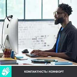 Клавіатура бездротова Logitech MX Keys Mini Wireless Illuminated Graphite (920-010498) - мініатюра 3