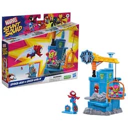 Набір іграшковий Hasbro Marvel Stunt Squad Смешін хіроус Spider-Man vs Green Goblin (F6894_F7062) - мініатюра 2