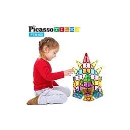 Конструктор Picasso магнітний Tiles Mini Diamond Series Set 100 деталей (817338022327) - мініатюра 5