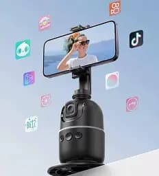 Розумний смарт-штатив P03 з датчиком руху 360 ° з акумулятором - мініатюра 2