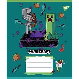 Набір зошитів Yes Minecraft Heroes A5 в лінію 12 аркушів 25 шт. (767577) - мініатюра 6
