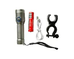 Мощный фонарь для велосипеда с аккумулятором Rablex 415 вело фонарик велосипедный велофонарь