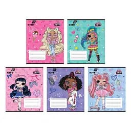 Набор тетрадей Kite 12 л., кл., фольга + УФ лак, 25 шт. (LO26-232)