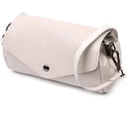 Кожаная женская сумка Vintage с треугольным клапаном 21.5х13.5х7 см sum0028983