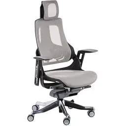 Кресло офисное Special4You Wau Snowy Network серое (E0819)