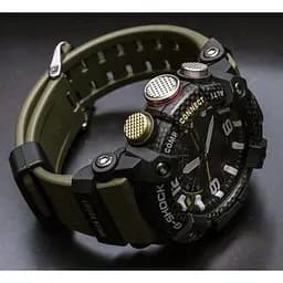 Стильні полімерні чоловічі наручні годинники Casio оригінал Японія G-Shock GG-B100-1A3ER з полімерним ремінцем - мініатюра 6