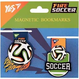 Набір закладинок магнітних Yes Football 20 шт. (708111) - мініатюра 2