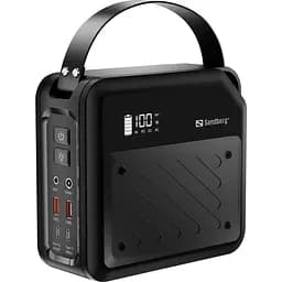 УМБ Sandberg 72000mAh 268W, DC9,6–12,6v, 2xUSB-A, 2xUSB-C 100w In/Out, LMFP, ліхтарик 6Вт - мініатюра 2