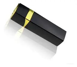 Вібратор для клітора "Секретна помада" 10 режимів USB 9,5 см Чорний K0927-2