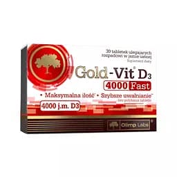 Витамины и минералы Olimp Gold-Vit D3 Fast 4000 IU 30 таблеток