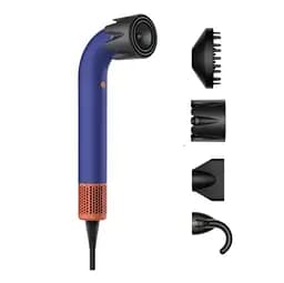 Фен-стайлер для волосся Super Hairdryer 1600 Вт 4 насадки, синій