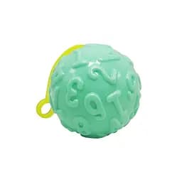 М'яч дитячий Bambi MS 4286(Turquoise) 7,5 см, текстурний, пискавка, мерехтить