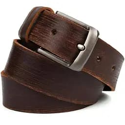 Ремінь LIMARY коричневий тертий цільний 130х4х0.4 см acs0032079