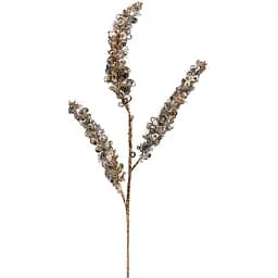 Гілочка декоративна Yes! Fun срібна паєтка 30 см золота (974753)