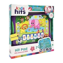 Интерактивный Планшет "Мой веселый Zoo" Kids Hits KH01/005 укр., названия животных, звуки, стихи, мелодии