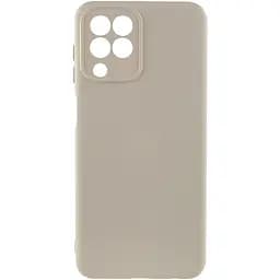 Чехол TPU GETMAN Liquid Silk Full Camera для Samsung Galaxy M33 5G Песочный / Sand