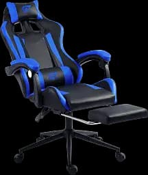Геймерське крісло GT Racer чорне із синім (X-2323 Black/Blue) - мініатюра 4