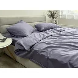 Комплект постільної білизни Ecotton Nid Purple євро полісатин бузковий (25193) - мініатюра 2