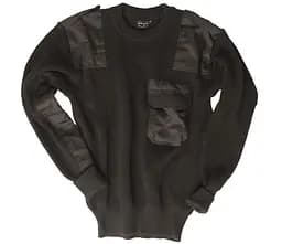 Светр Mil-Tec Pullover BW Polyacryl - Black 10803002-052 Розмір - 52