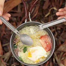 Столовий прилад Nextool Outdoor Spoon Fork NE0124 - мініатюра 4