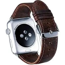 Кожаный ремешок Primo для Apple Watch 38 мм, 40 мм, 41 мм Dark Brown