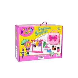 Набор для творчества Strateg Мистер тесто Fashion Stylist