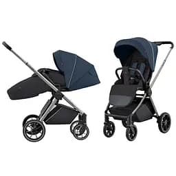 Прогулянкова коляска для детей с 6 месяцев до 3 лет Ultra Horizon Blue BF Carrello синій