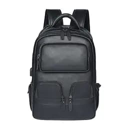 Чоловічий шкіряний рюкзак John McDee 44х32х17 см sum0028450 - мініатюра 5