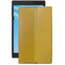 Чехол StatusCASE из экокожи для планшета Lenovo Tab 4 7 Essential TB-7304f Золотой