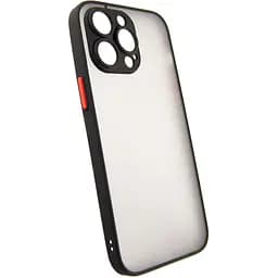 Чохол до мобільного телефона Dengos Matte iPhone 14 Pro Max (black) (DG-TPU-MATT-126) - мініатюра 2