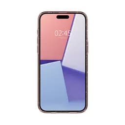 Чехол Spigen Liquid Crystal Glitter для iPhone 15 Pro Max Rose Quartz (ACS06560) + защитное стекло - мініатюра 3
