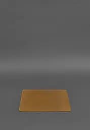 Коврик для мышки из натуральной кожи 1.0 желтый Crazy Horse