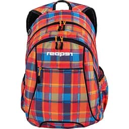 Рюкзак з відділом для ноутбука Reaper 3311213459 у клітинку 15.6 25L Різнокольоровий