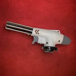 Газовая горелка с пьезоподжигом Flame Gun 920 Белая, кулинарная горелка для баллона - фломбер