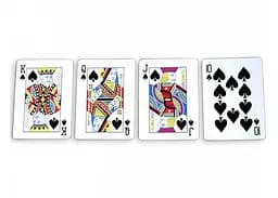 Карти гральні United States Playing Card Company Bicycle Rider Back Mini (blue) (L1720-7470A) - мініатюра 4
