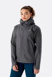 Куртка Rab Downpour Eco Jacket Women's 16 Серый