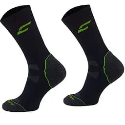 Носки Comodo TRE1 35-38 S Черный/Зеленый (COMO-TRE1-1-3538)