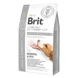 Сухой корм для собак для суставов Brit GF VetDiets Dog Mobility 2 кг (селедка. лосось. горох. гречка)